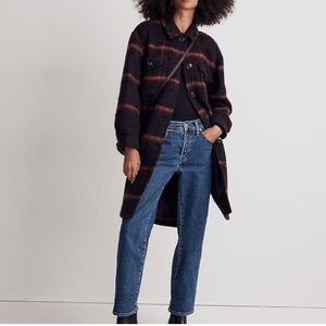 Madewell long shirt jacket shacket